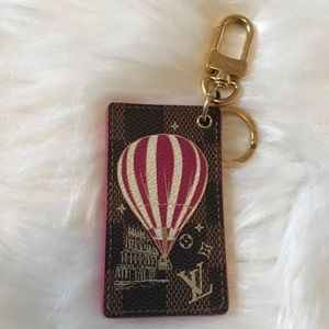 LOUIS VUITTON Authentic Balloon Key Chain LV Charm
